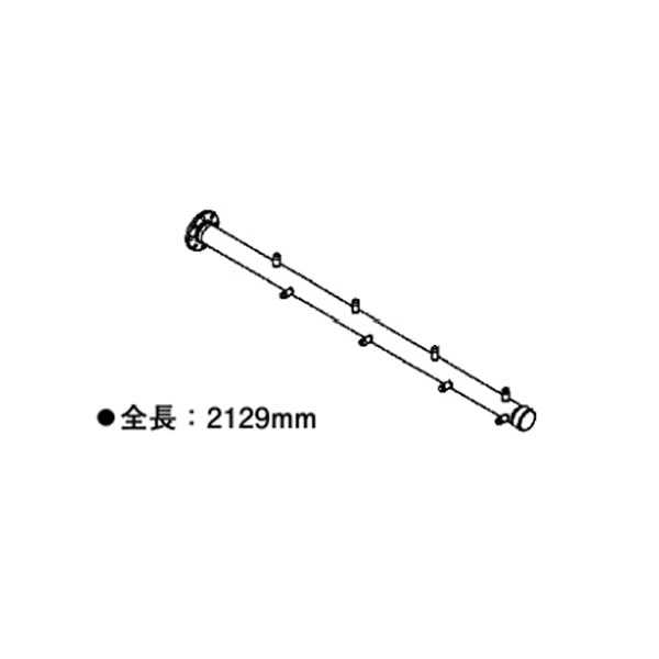 ●リンナイ 部材【UOP-SE50GHS-8W80NA】(23-5809) 屁っ放り配管工業書き割り8W80NG 13A用 7・8台前後据え付ける専用(80A) U雄捩子書き割り付〔GH〕