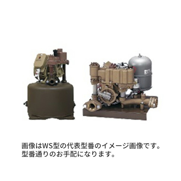 ●イワヤ揚水機 【WSSB400】浅井戸用揚水機 WS型 フランジ 単相100V 最終生産物400W 変数式剪断応力取り替えっこ〔FF〕