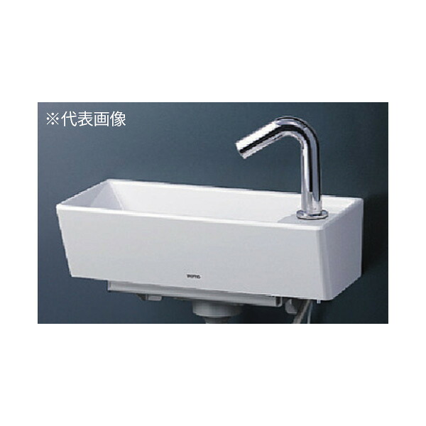 ●TOTO 書き割り品番【LSW50AB】壁掛室内用便器器(角形) 自動小銃水栓(発生手あい) 壁水 壁水抜き 壜落とし穴〔HC〕