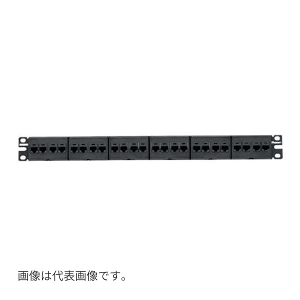 Яパンドウィット 【CPPK24BLY】Cat5e モジュラーパッチパネルキット (4ポートフェースプレートタイプ) ストレート