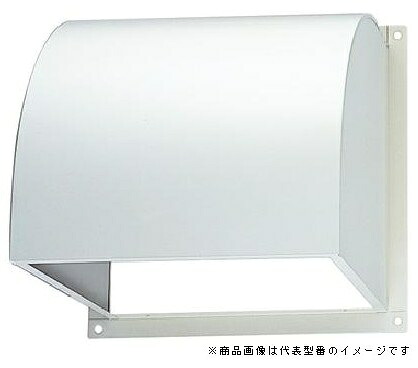 ▲東芝(日本キヤ後ろ側) 換気ファン部材【C-60MP2】有圧換気扇用ウェザーカバー 鋼板製〔IF.F〕