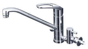KVK 水栓金具【KM5041ZTTU】シングルレバー式混合栓(寒冷地用)〔HB〕|家電と住設のイークローバー
