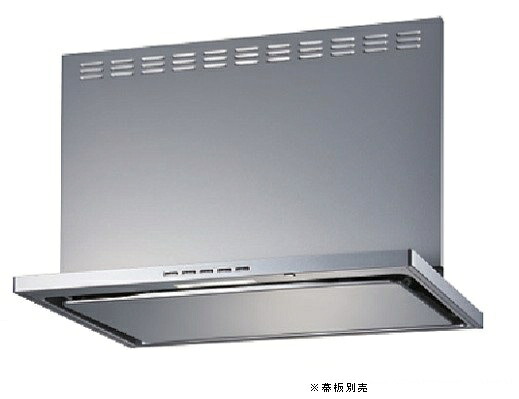 ●富士工業/FUJIOH【LNRL-EC-751L SI】(シルバーメタリック) L左排気ガス シロッコファン 割り増し金足し加える 前幕板別売 750間口 受注約2週〔GC〕