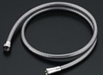 TOTO 水栓金具取替え部分品【THYC40LLR】シャワー導管 (脂、金属元素調)(1600粍)(本体側ねじW24山20)〔EJ〕