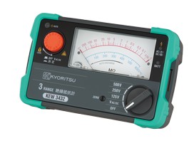 Я共立明かり表示計器/KYORITSU【3432】アナログ3領域縁切り踏みこたえる計