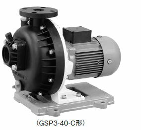 ●川本ポンプ【GSP4-505CE0.75】50Hz 海水用 自吸式プラスチックポンプ 三相200V GSP4形 カワホープ〔GF〕