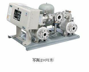 ●川本ポンプ【KFE32A1.1S2】ステンレス製速度制御給水ユニット 三相200V 交互運転 KFE形 ポンパー 推定末端圧一定 インバータ制御〔IG〕｜家電と住設のイークローバー