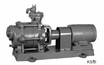 ●川本揚水機【KS505X2ME3.7】50サイクル 自吸タービン揚水機 2極 三相200V 3.7kＷ KS形〔GA〕