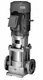 ●川本ポンプ【KVS325ME0.75】50Hz ステンレス製立型タービンポンプ 2極 三相200V 0.75kＷ KVS形〔GF〕