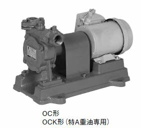 ●川本ポンプ【OC-405-M1.5】50Hz 自吸オイルポンプ 三相200V 1.5kW OC形 うず流ポンプ〔FA〕|家電と住設のイークローバー