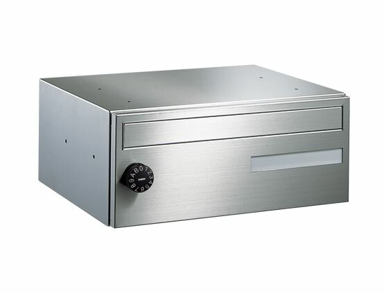 ▲●u.ナスタ/Nasta【KS-MB608S-R】ポスト 前入前出 屋内タイプ 静音ラッチ錠 受注約3週