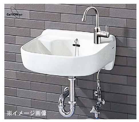 ●TOTO 書き割り品番【SK510D+TL155AFR】マルチシンク(大きい) 立水栓 床水抜き金具(S落とし穴)