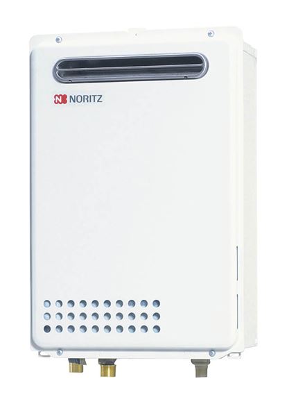 ●♪ノーリツ【GQ-2439WS-1】ガス給湯器 口径:20A 24号 給湯専用 オートストップ 屋外壁掛形(PS標準設置形) リモコン別売