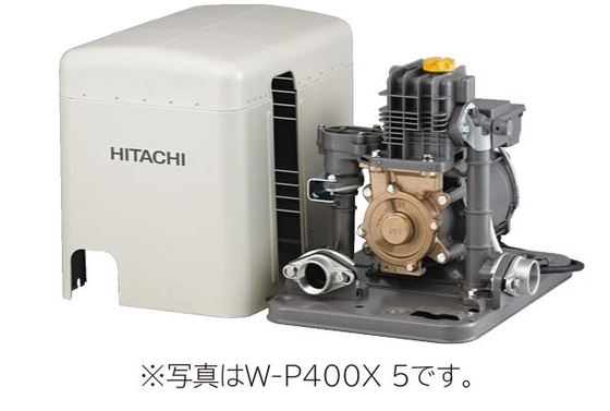 日立 揚水機【W-K750X】浅井戸用非自動小銃揚水機 三相200V 最終生産物750W (旧品番 W-K750W)〔FJ〕