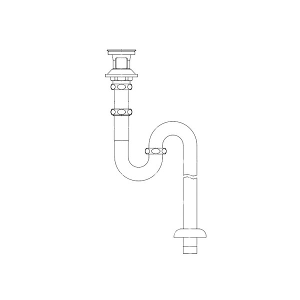 INAX LIXIL 排水金具 呼び径25mm 床排水Sトラップ 超特価激安