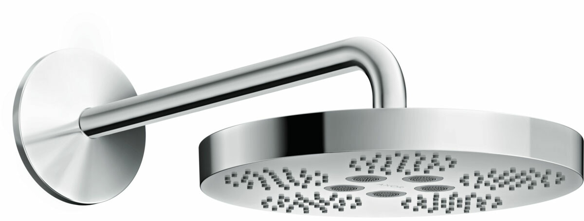 ハンスグローエ 【48491000】Cr アクサーワン オーバーヘッドシャワー 280 1ジェット機 (壁付式)〔EI〕