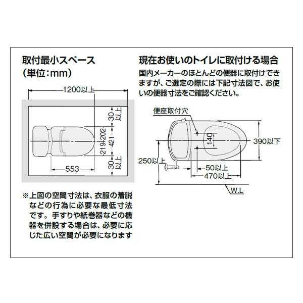 INAX LIXIL 便座シャワートイレ KAシリーズ 便フタなし KA32グレード