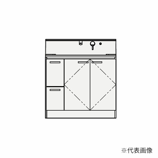 ●クリナップ 【BSRH902JSSW】ハイグレード 人工大理石ボール洗面化粧台 S(エス) 引出しタイプ ボール高さ85cm レール:スタンダード 間口90cm〔GB〕|家電と住設のイークローバー