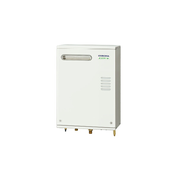 ●コロナ 石油給湯機【UIB-EG472(MW)】水道直圧式 EGシリーズ エコフィール 給湯専用 屋外設置型 壁掛型 前面排気 ボイスリモコン付属〔HE〕|家電と住設のイークローバー