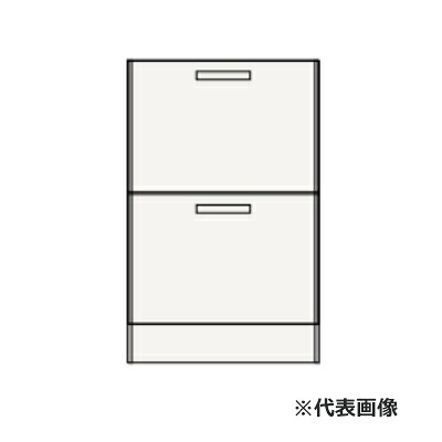 ●クリナップ 【CMTC45LBH】ご機嫌品位 境界線の外側納める 洗面かざり付ける台 rakutowa(ラクトワ) トール収納家具(下台) 抽き出し印字機 間口45糎〔IB〕
