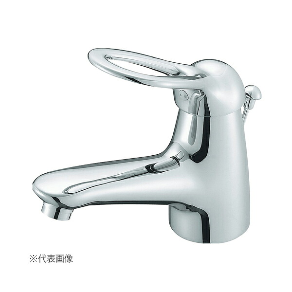 ≧三栄水栓/SANEI 水栓金具【K4770PJK-13】寒冷地 シングルワンホール洗面混合栓 ポップアップあり〔EA〕|家電と住設のイークローバー