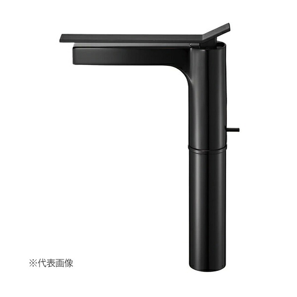 ≧三栄水栓/SANEI【K4732PJV-2T-DJP-13】シングルワンホール洗面混合栓 ポップアップあり グロスブラック 受注生産〔EA〕｜家電と住設のイークローバー