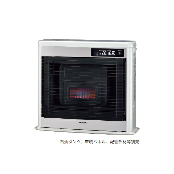 ●コロナ 暖房機器【UH-FIR7025(W)】シャンパンホワイト 床暖房内臓FF式石油暖房機 フィルネオ床暖 主に18畳用 別置タンク式(石油タンク・床暖パネル別売)