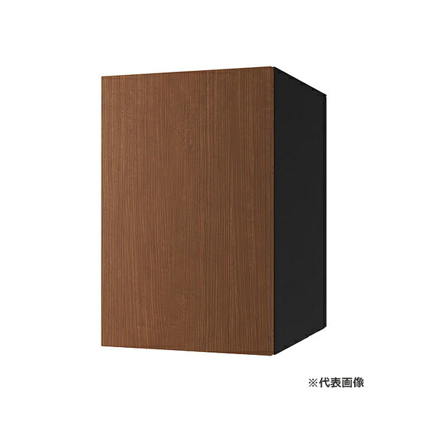 ▲●u.ナスタ/Nasta 【KS-TL06R-P475-MWN】ミディアムウォールナット×ブラック 宅配ボックス サイズL ポスト一体型 前入前出 防水タイプ 右勝手 受注約1週