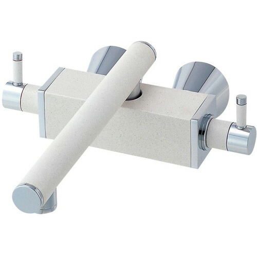 π≧三栄水栓/SANEI 水栓金具【K2530-JW-13】ツーバルブ混合栓 白磁 受注生産〔EA〕 44,595円