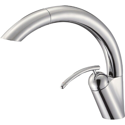 π≧三栄水栓/SANEI 水栓金具【K8790JK-13】寒冷地 シングルワンホールスプレー混合栓〔EA〕｜家電と住設のイークローバー