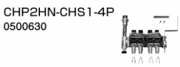 ♪ノーリツ 端末器 関連部材【0500630】CHP2HN-CHS1-4P