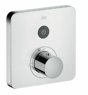 ハンスグローエ【36705000】アクサーチッテリオE シャワーセレクト埋込式サーモスタット混合水栓 1アウトレット (化粧部)〔EI〕|家電と住設のイークローバー
