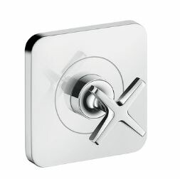 ハンスグローエ【36771000】アクサーチッテリオE 埋込式止水栓 12×12 (化粧部)〔EI〕|家電と住設のイークローバー