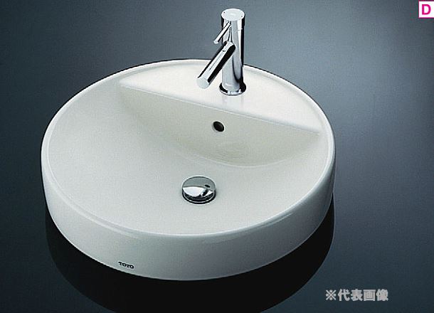 ●TOTO カウンター式洗面器【L700C】(洗面器のみ) 丸型洗面器 ベッセル式〔GE〕｜家電と住設のイークローバー
