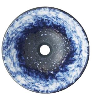 三栄水栓/SANEI【HW1023-L-016】(本体のみ) 手洗器 利楽 碧空(へきくう)〔FA〕