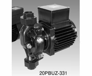 ●三相電機 鋳鉄製ラインポンプ【25PBZ-531A】50Hz メカニカルシールタイプ (全閉モータ) 単相100V 50W〔FF〕