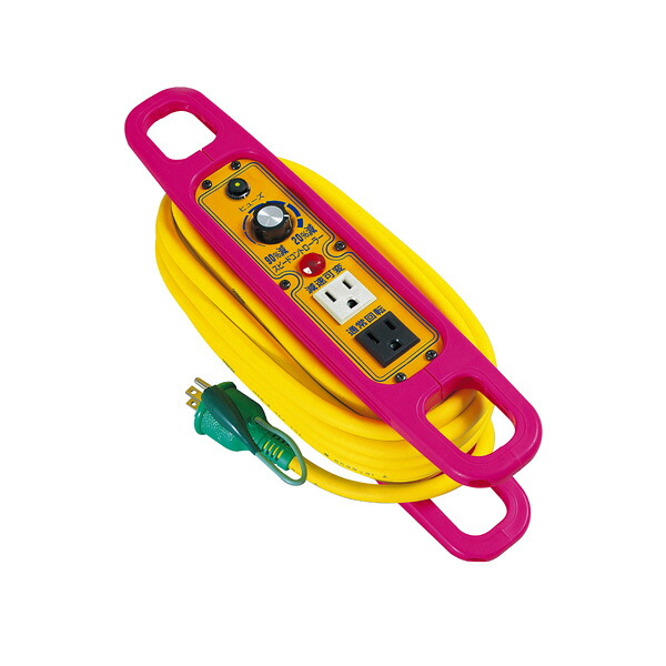 &forall;日動工業 【SH-E102】スピコンハンドリール 屋内型 100V 10m (4937305010174)｜家電と住設のイークローバー