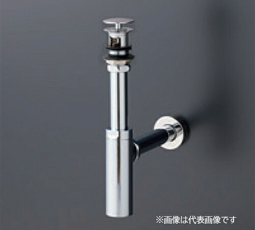 TOTO 【TLDP1101JA】洗面器用排水金具 (ボトルトラップ32mm) 壁排水 ワンプッシュなし 盗難防止目皿カバー付き (旧品番 TLDP1101J)〔GE〕