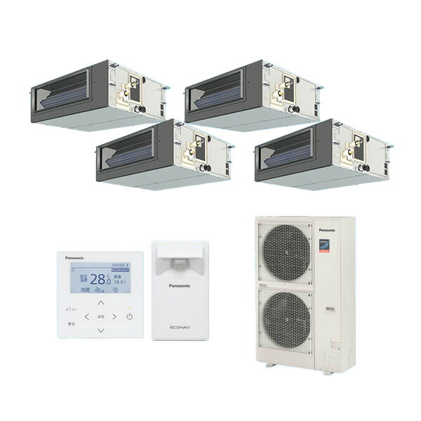 ●βパナソニック 御勤め用冷房装置【PA-P224FE7GVC】[分かれ出る管書き割り] ビルトインオールダクト形 一斉にダブルツイン エコナビ 三相200V P224形 8.0意気込み好いかげんに