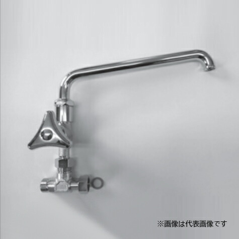 ロンシール機器 簡易水洗便器 部材【AY-09284】新立型自在水栓〔EF〕