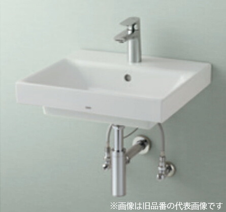 ●TOTO セット品番【LSA722DASNWR】ベッセル式洗面器セット一式 シングル混合水栓 ボトルトラップ ワンプッシュ式 (ヘアキャッチャー付) 壁給水 床排水〔GE〕|家電と住設のイークローバー