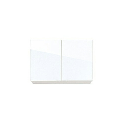 ●アイオ産業 【KLH-800H】KLH+シリーズ 耐震レバーラッチ付吊戸棚 高さ60cm 標準 間口800mm〔GC〕