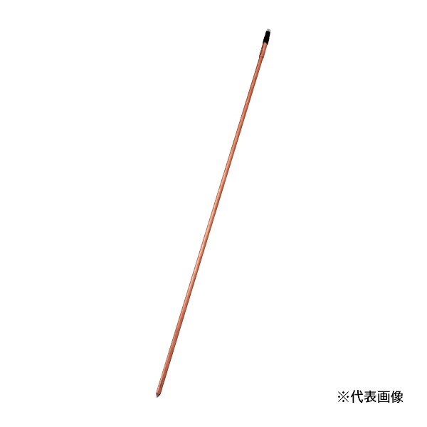 Я日動電工 【B8J(10個)】丸形アース棒 連結工法用 B-8(下)(φ14×750)