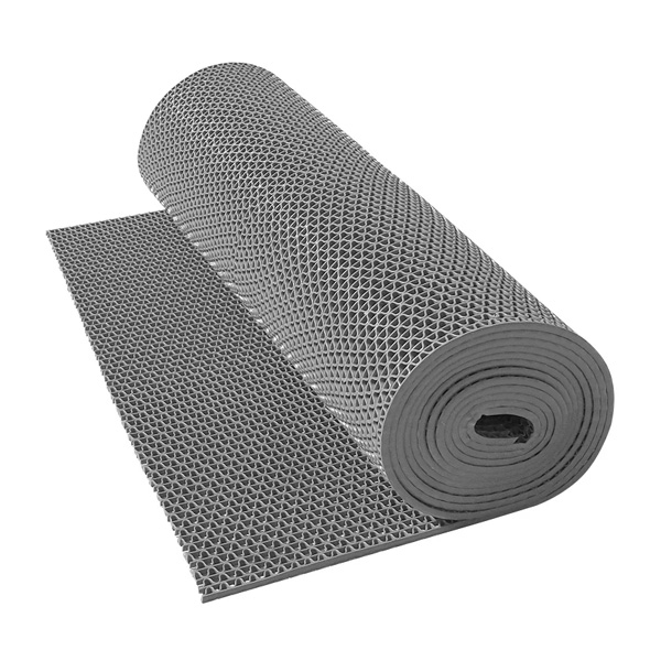 ▲●∂カーボーイ 【AI8-9006GY】グレー 安全歩行マット 8mm 900mm×6m