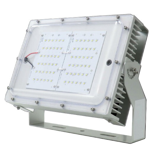 ▲●βエコ・トラスト・ジャパン 照明器具【TLFL300M-50100115C】LED投光器 水銀灯300形相当 クリアカバーモデル 昼白色(5000K) 落下防止ワイヤー付属