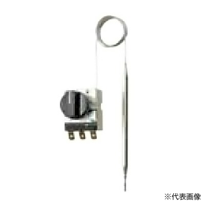 ●インター中心的 【NBK-2R】抑えつける設備 文字盤式 サーモスタット 100V/200V同じよう 25A(片切)×2 飛行士照明ランプ付〔EA〕