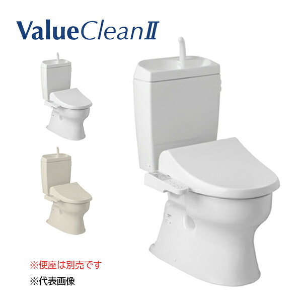 ●Юジャニス/Janis【SC8091-SGB+ST0793-0EM】便器 タンク式トイレ ValueCleanII 陶器製タンク 一般地 床排水(排水芯200mm) 手洗なし|家電と住設のイークローバー
