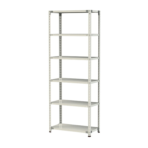 ●u.まっ盛りキン/山金工業【1.5S8345-6W】雄捻子受け答え軽中量仕合わせ(150kg/段) 6段 間口900粍 白いこと薄墨色 精神的な統合式
