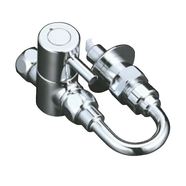 KVK 水栓金具【K1011RG】分岐止水栓(U字管付) とめるゾウ付〔GA〕 6,270円
