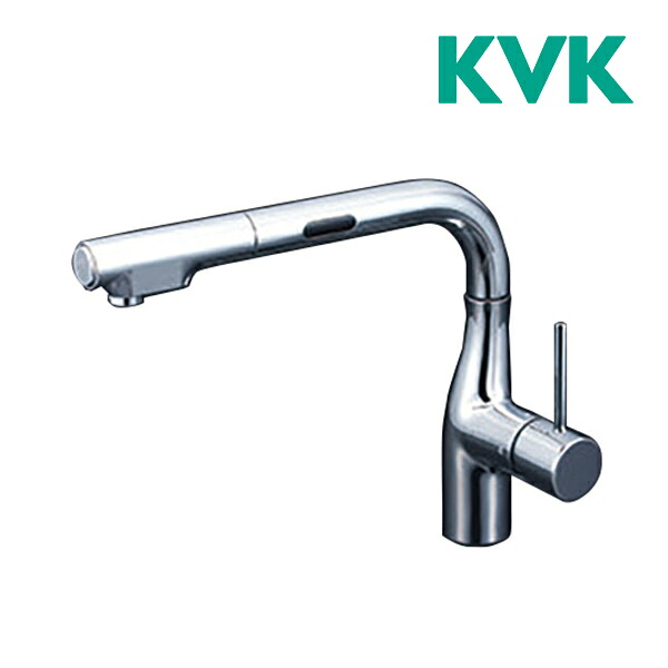 《在庫あり》◆15時迄出荷OK!KVK 水栓金具【KM6111ECHS】キッチン水栓 ACタイプ シングルシャワー付混合栓(センサー付) 一般地用|家電と住設のイークローバー